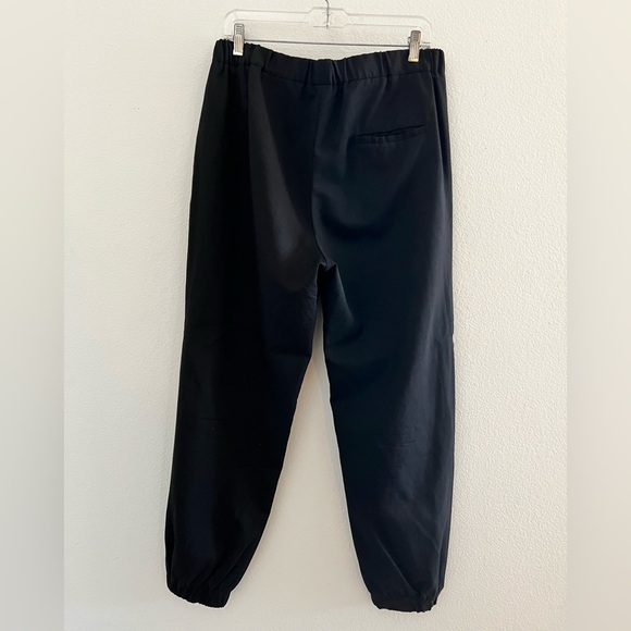 COS Black Women's Jogger Pants 100% cotton size 10 - Picture 5 of 7